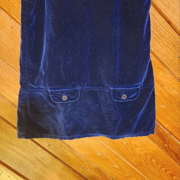 In Design dark blue sleeveless little girl size 6 dress - Picture 6 of 6